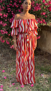 Candy Cane Off shoulder
