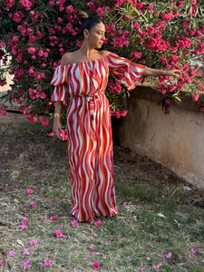 Candy Cane Off shoulder