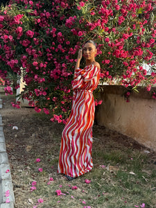 Candy Cane Off shoulder