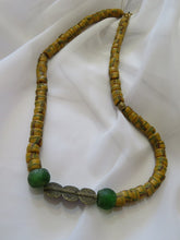 Load image into Gallery viewer, Mustard Yellow up green
