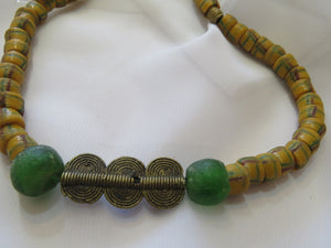 Mustard Yellow up green