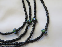 Load image into Gallery viewer, Black with a touch of blue and green!
