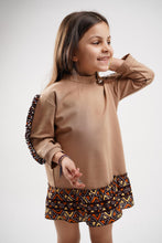 Load image into Gallery viewer, Ruffle Ankara Dress
