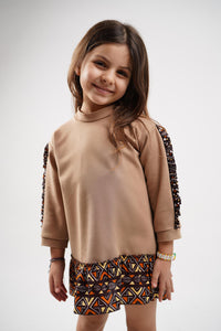 Ruffle Ankara Dress