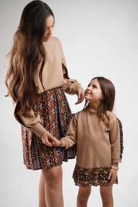Ruffle Ankara Dress