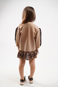 Ruffle Ankara Dress