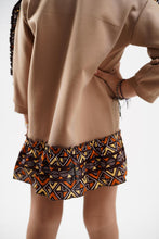 Load image into Gallery viewer, Ruffle Ankara Dress
