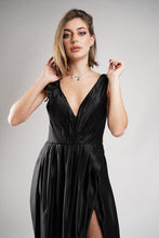 Load image into Gallery viewer, Noir satin
