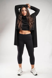 Mask Up Turtle neck top