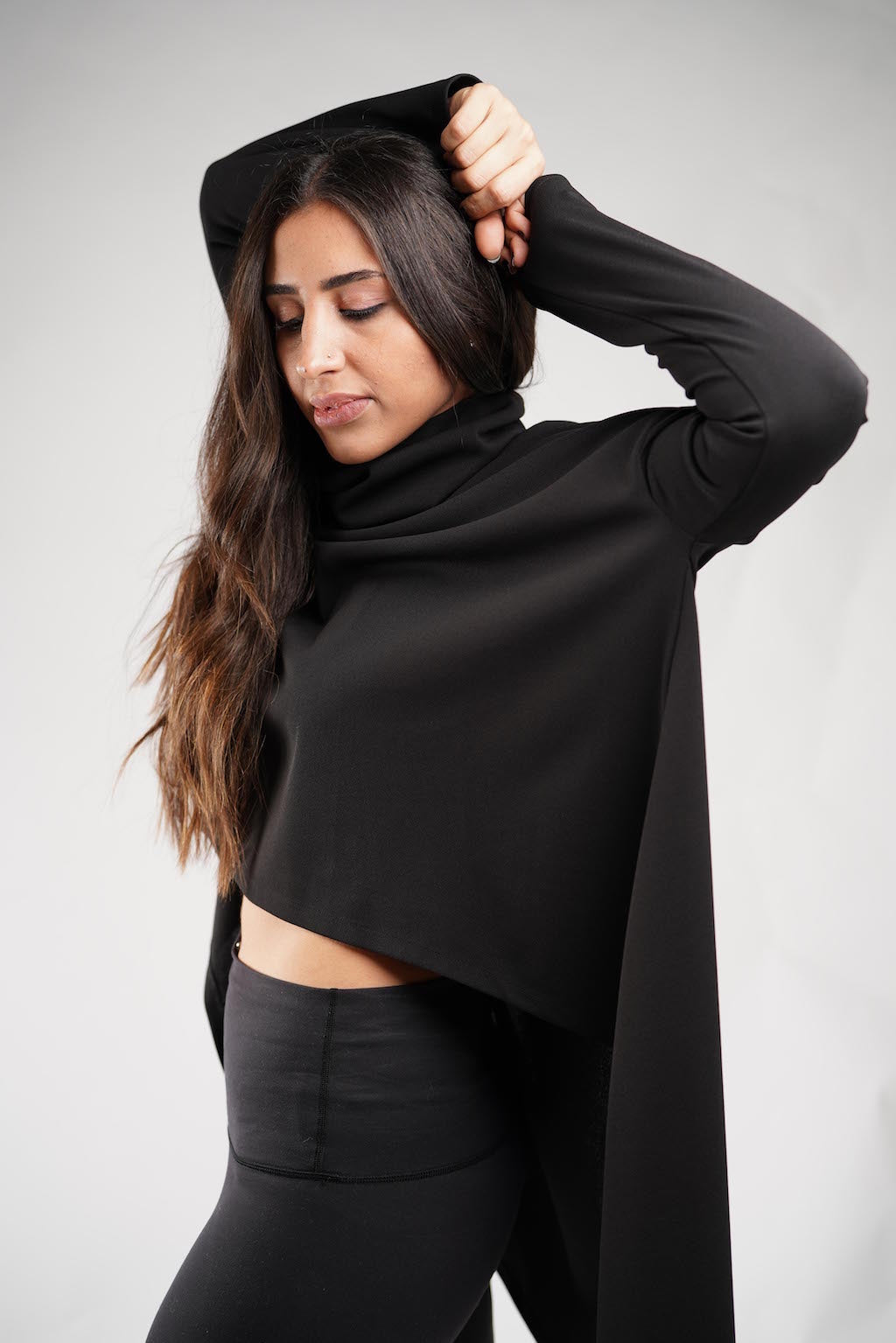 Mask Up Turtle neck top