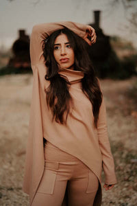 Mask Up Turtle neck top