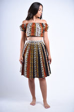 Load image into Gallery viewer, Snake Print Ankara Set
