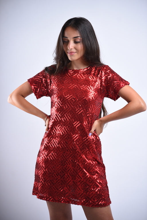 lady in red payetta