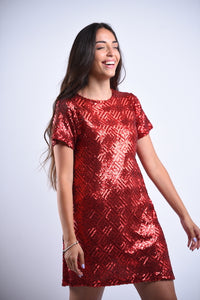 lady in red payetta