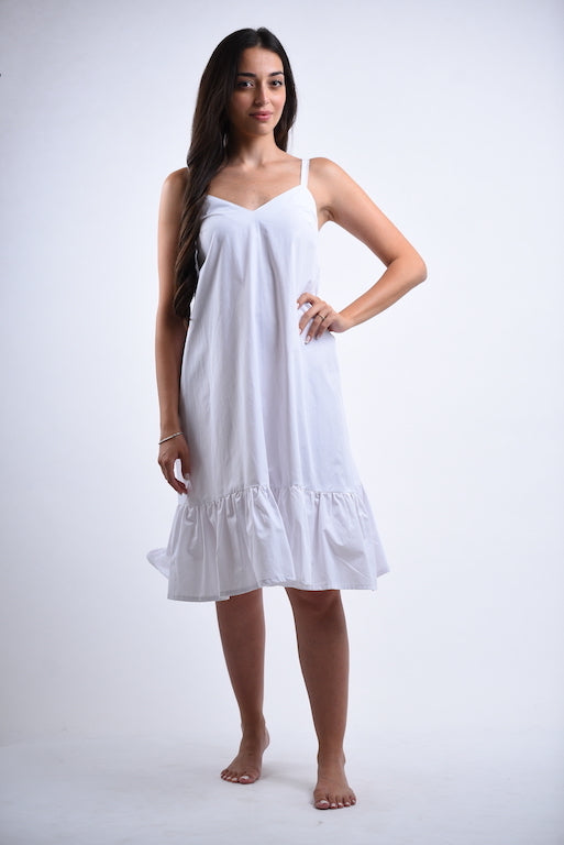 Isabella V neck Midi