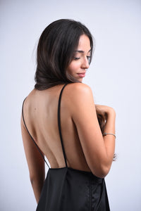 Black Mate lux Satin Unforgettable Gown