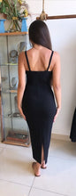 Load image into Gallery viewer, Black V Marlin Dress
