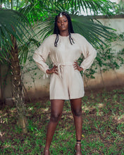 Load image into Gallery viewer, Desi Linen Short Jumpsuit
